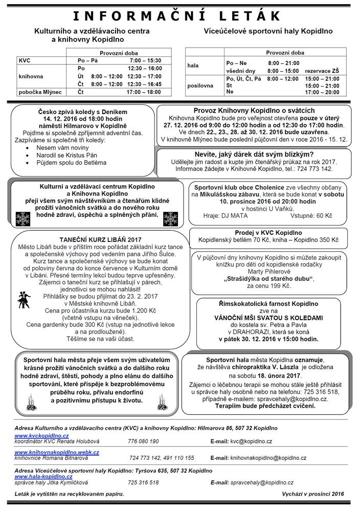 Leták č. 12 - II. strana