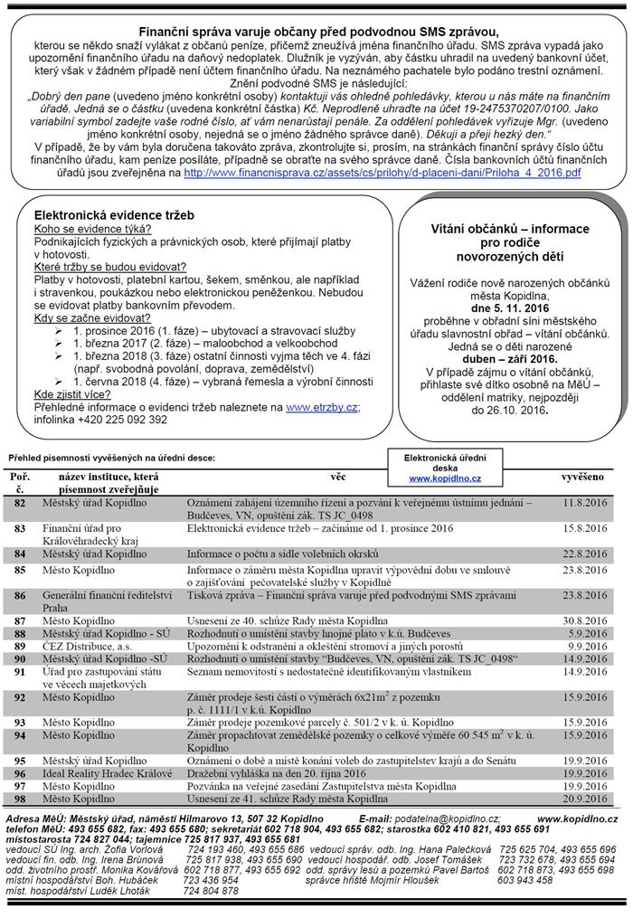 Leták č. 10 - II. strana