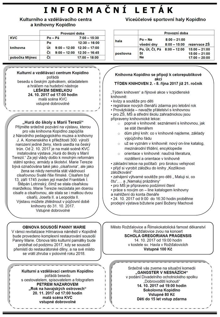 Leták č. 10 - III. strana