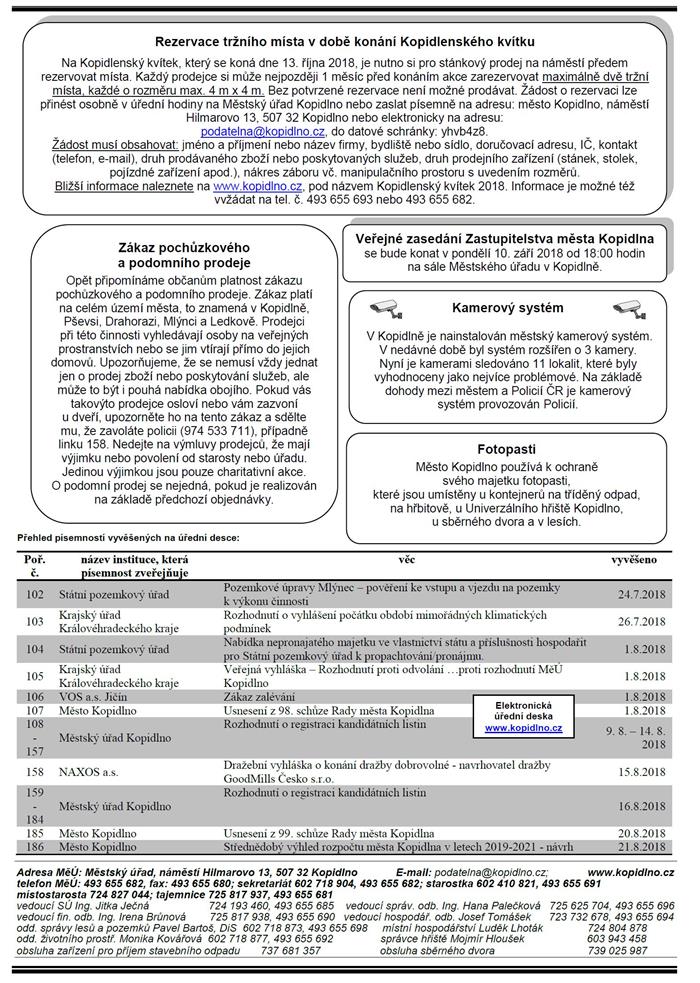 Leták č. 9 - II. str.