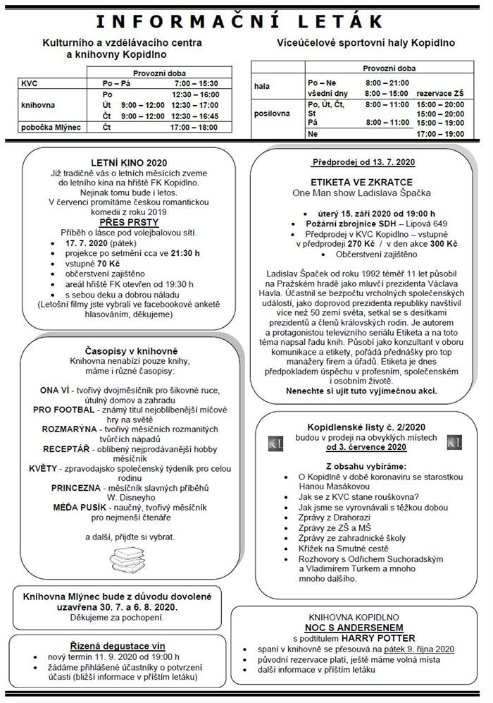 Informační leták č. 7 - III. str.