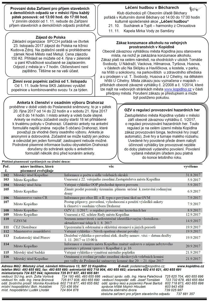 Leták č. 10 - II. strana