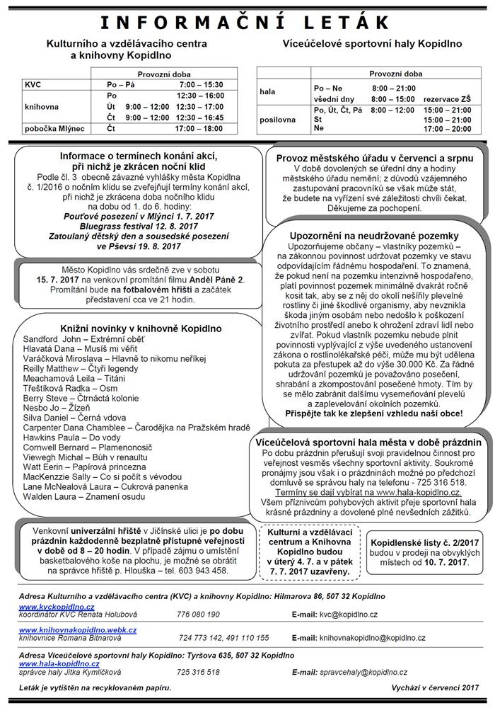 Leták č. 7 - II. strana