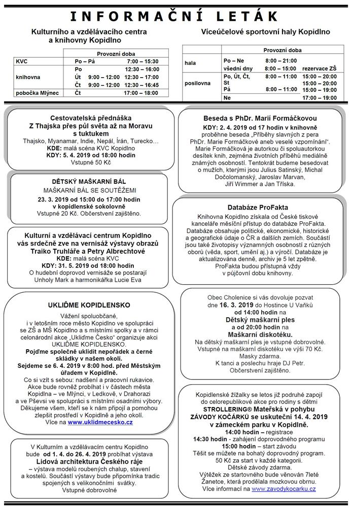 Informační leták č. 3 - III. str.