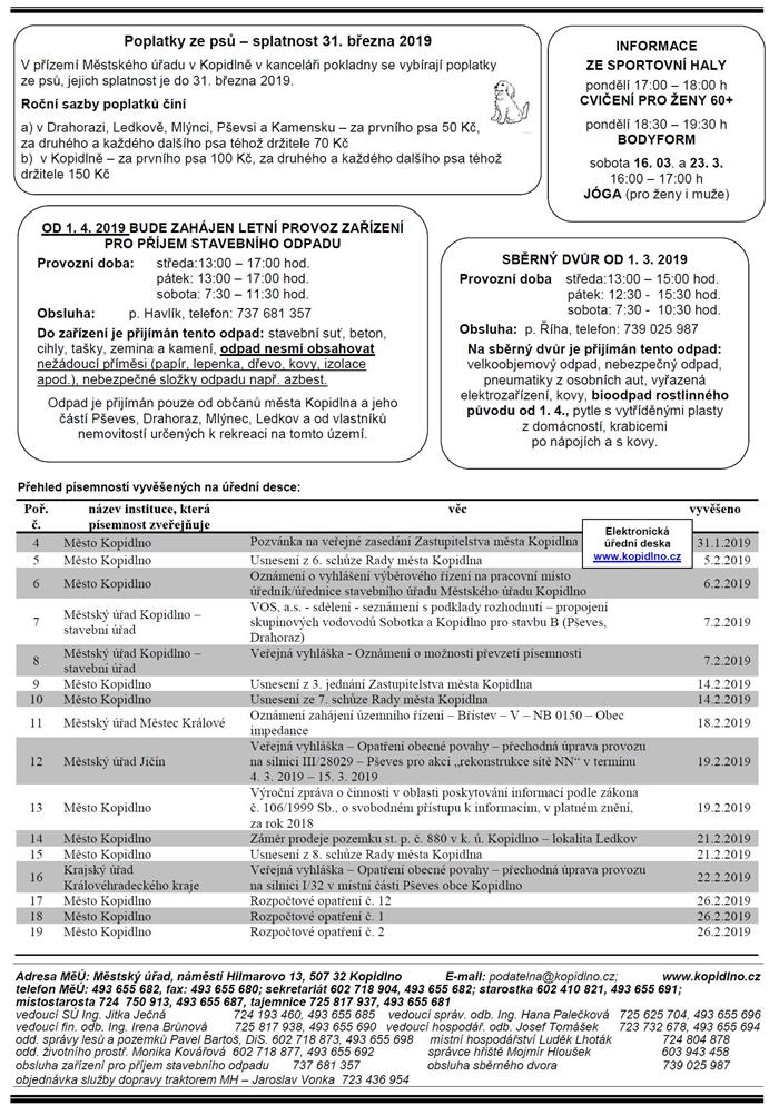 Informační leták č. 3 - II. str.