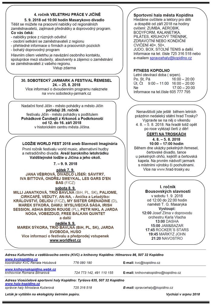 Leták č. 8 - IV. str.