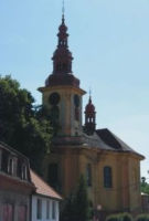 Kostel sv. Jakuba Většího a galerie barokních skulptur