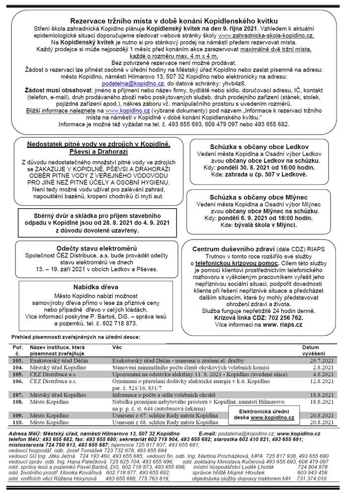 Leták č. 9 - II. str.