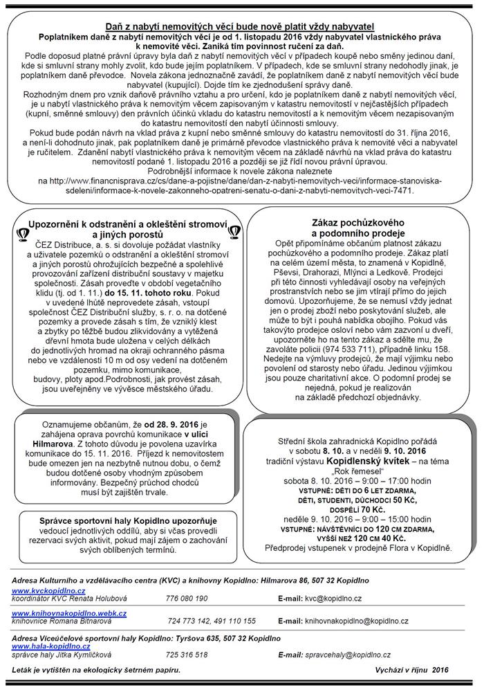 Leták č. 10 - IV. strana