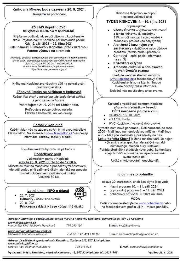 Leták č. 9 - IV. str.