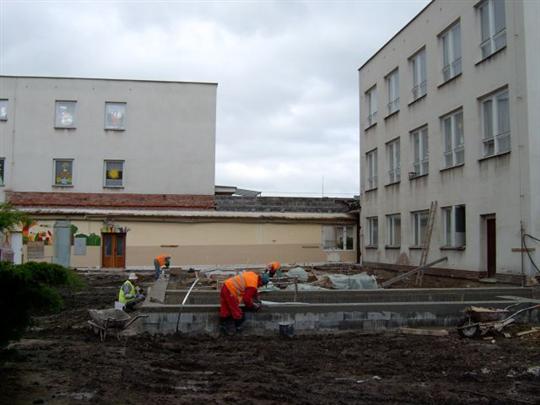 Rekonstrukce školského areálu v Kopidlně