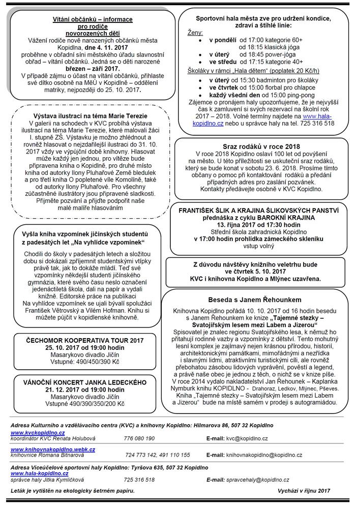 Leták č. 10 - IV. strana