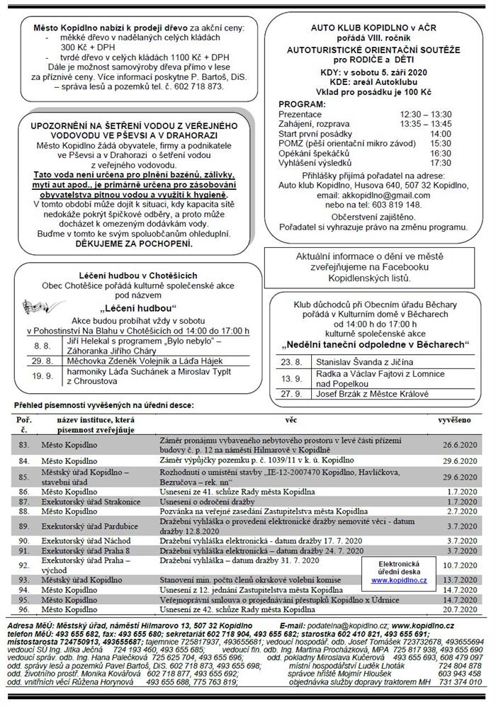 Informační leták č. 8 - II. str.