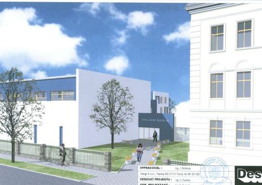 Rekonstrukce školského areálu v Kopidlně