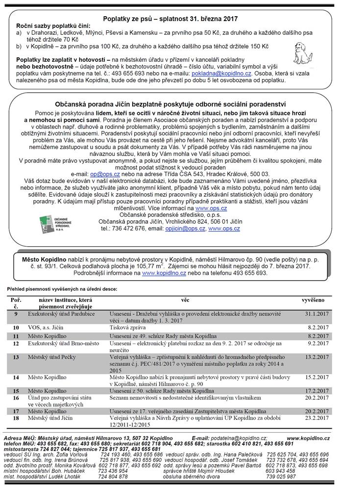 Leták č. 3 - II. strana