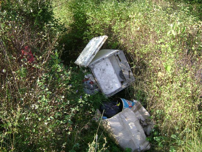 lednička do přírody nepatří