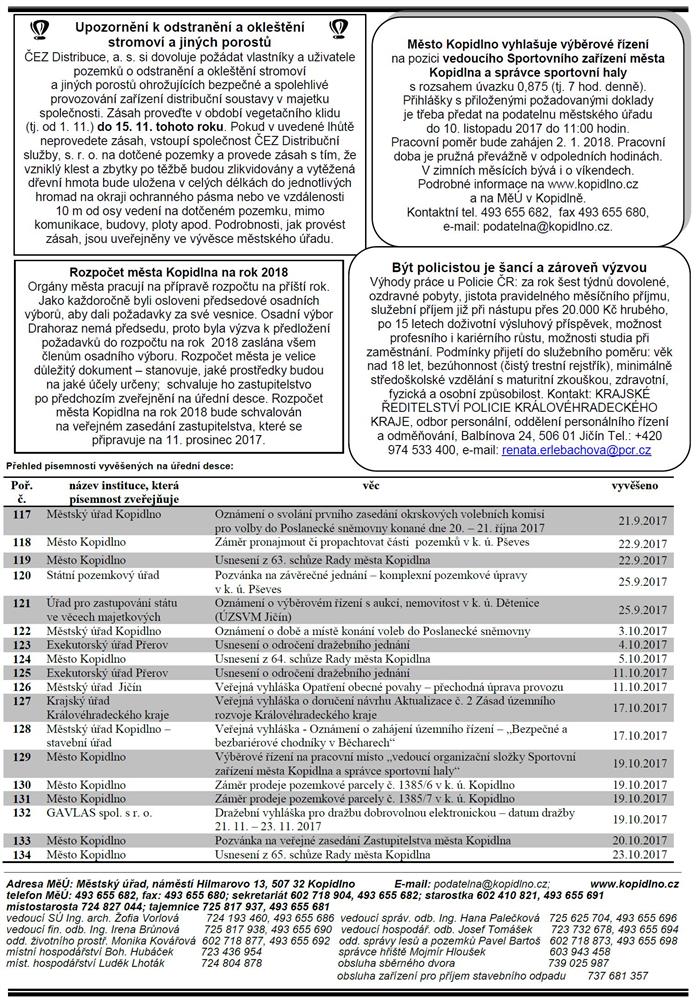 Leták č. 11 - II. strana