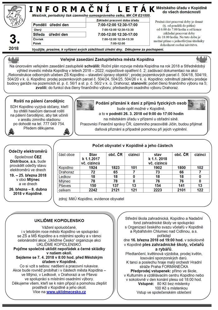 Leták č. 3 - strana I.