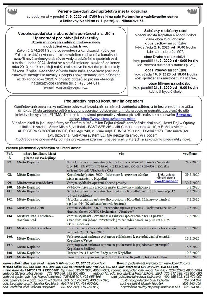 Informační leták č. 9 - II. str