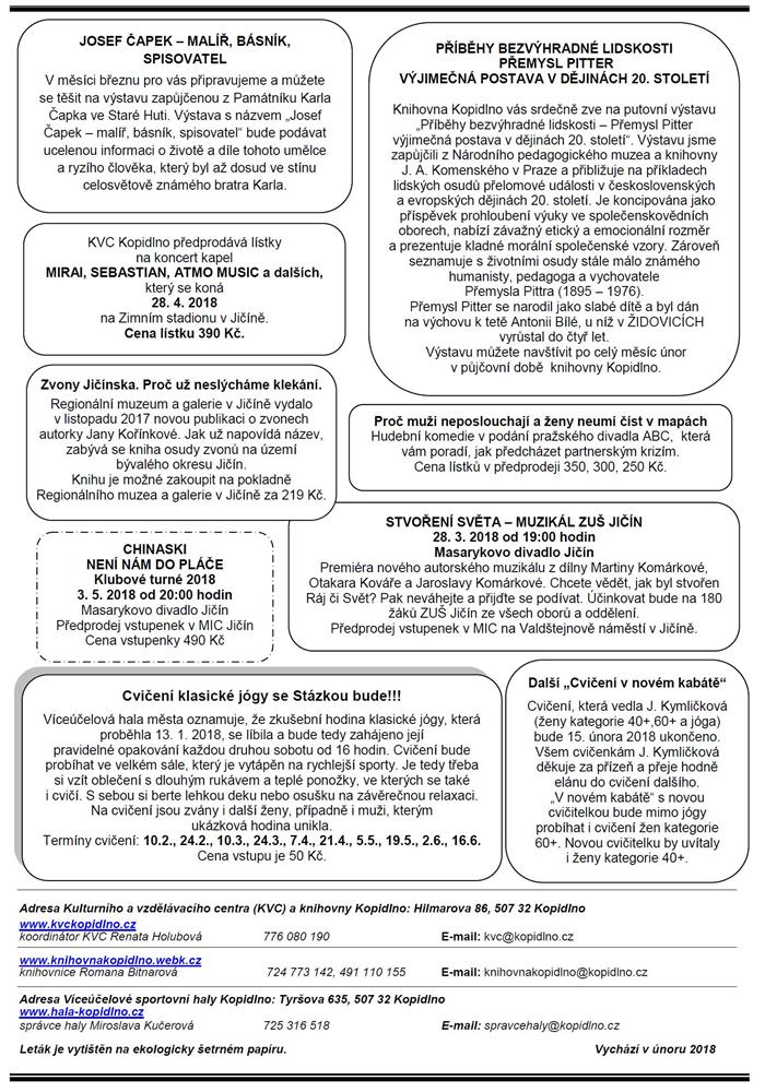 Leták č. 2 - IV. strana